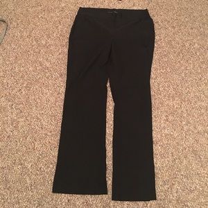 Black dress pants.